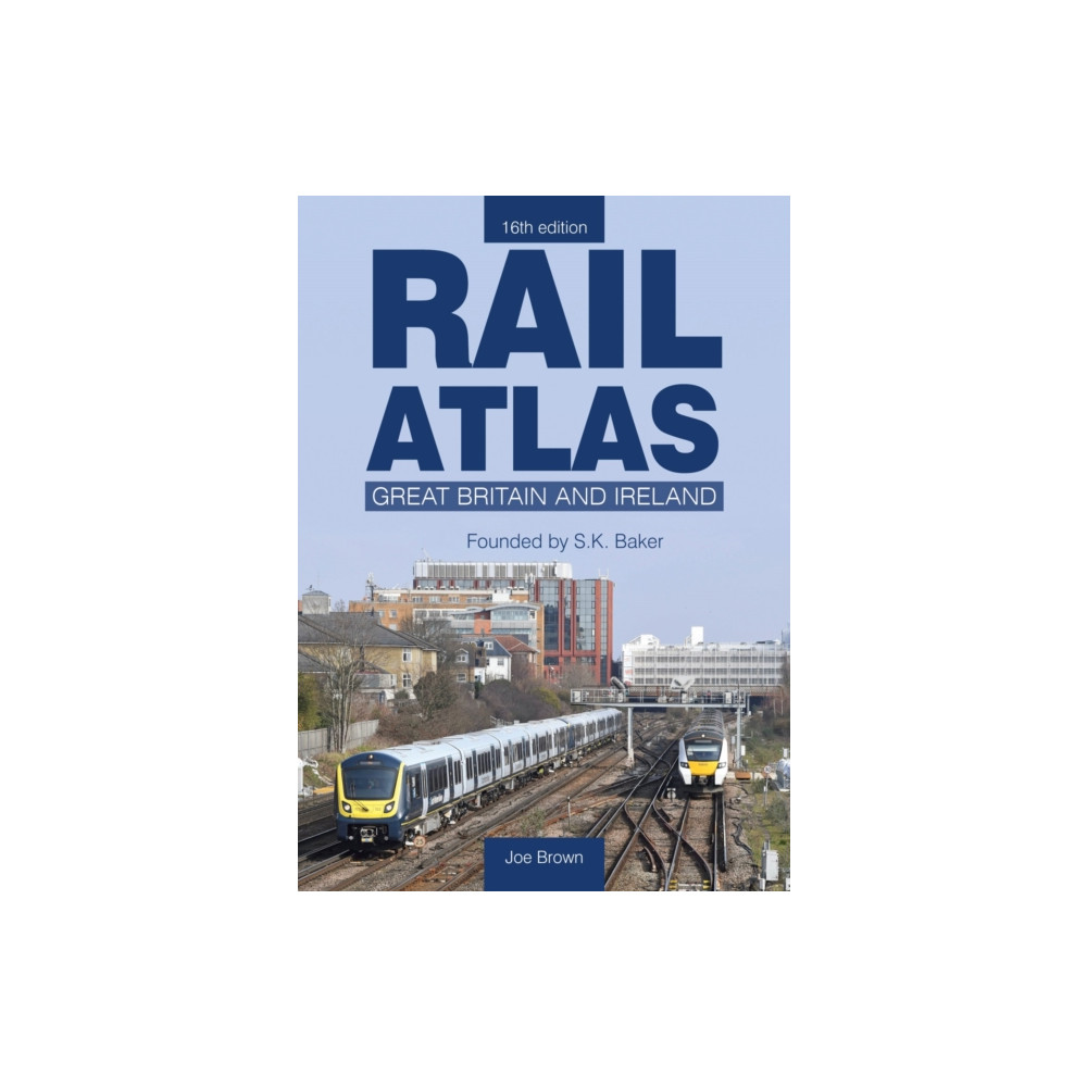 Produktbild för Rail Atlas: Great Britain & Ireland 16th Edition (inbunden, eng)