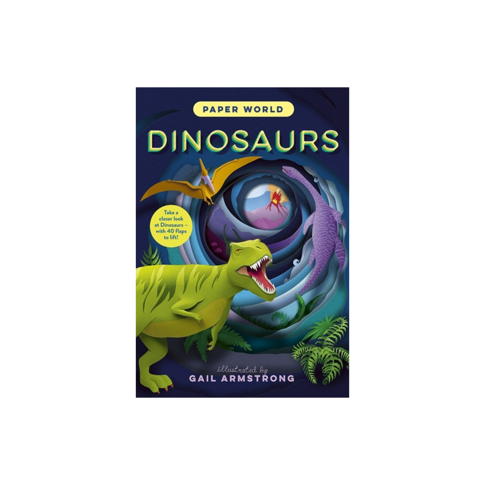 Produktbild för Paper World: Dinosaurs (inbunden, eng)