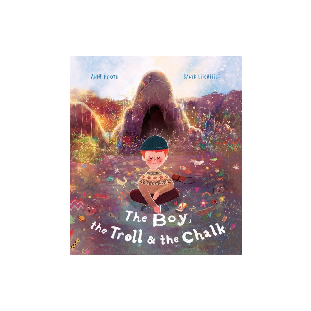 Produktbild för The Boy, the Troll and the Chalk (häftad, eng)