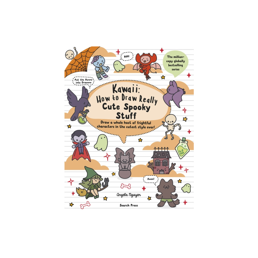 Produktbild för Kawaii: How to draw Really Cute Spooky Stuff (häftad, eng)