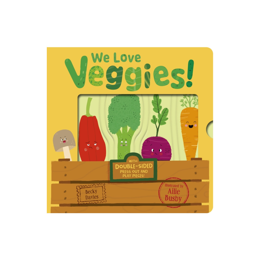 Produktbild för We Love Veggies! (bok, board book, eng)