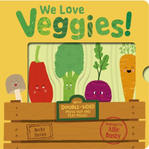 Little Tiger Press Group We Love Veggies! (bok, board book, eng)