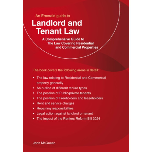 Straightforward Publishing Emerald Guide to Landlord and Tenant Law - Residential and Commercial Property (häftad, eng)