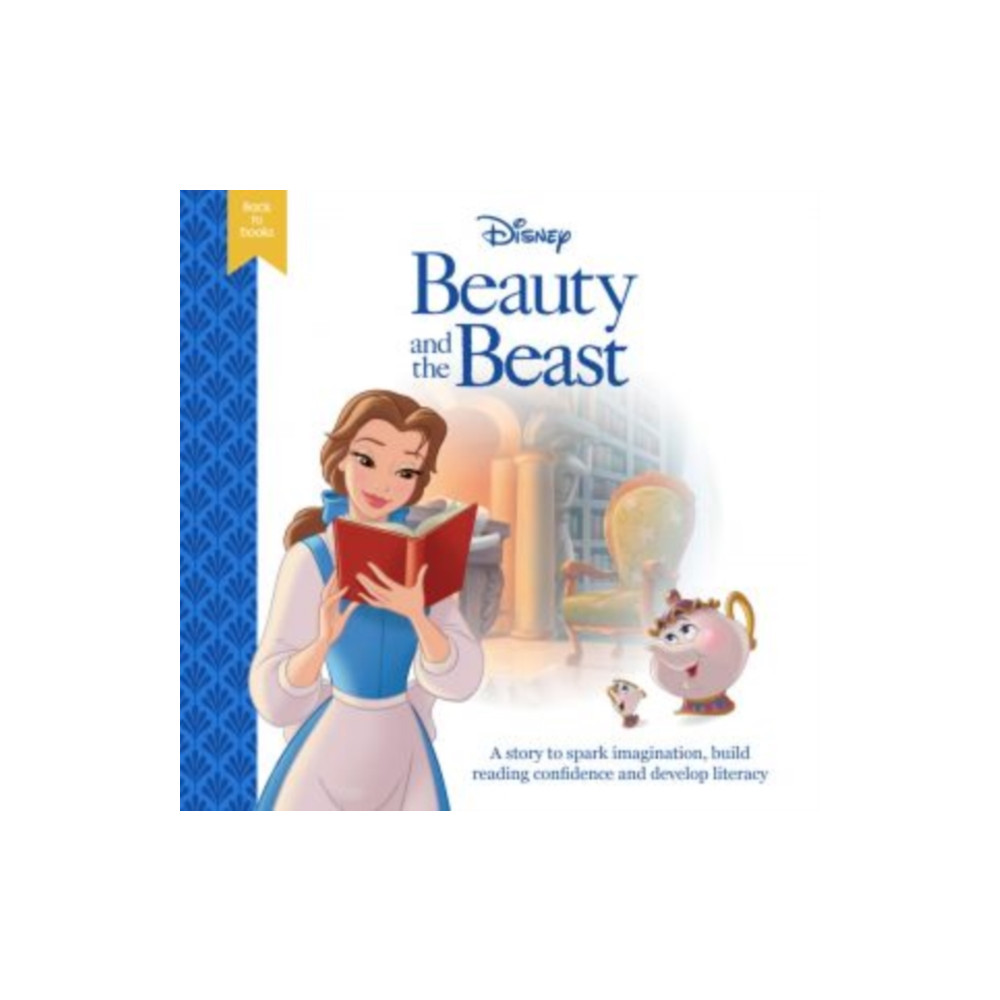Produktbild för Disney Back to Books: Beauty and the Beast (inbunden, eng)