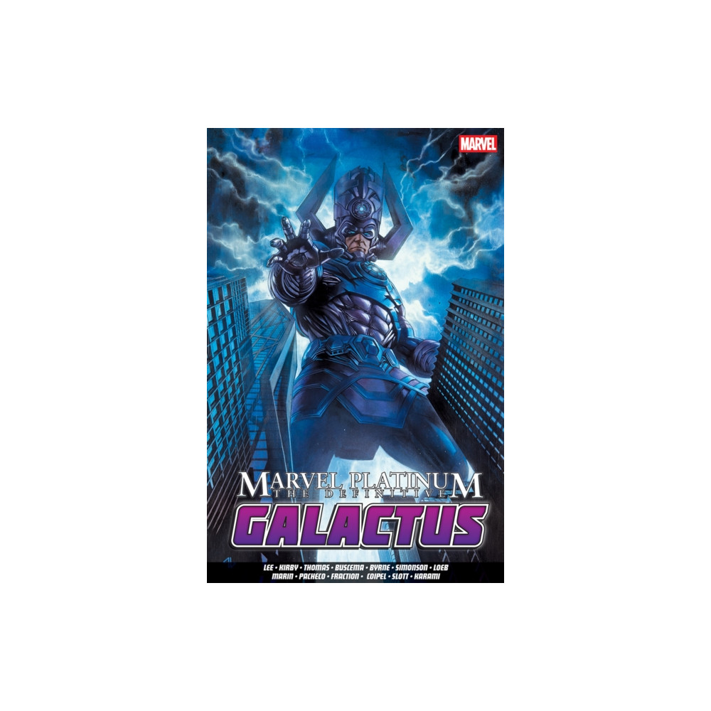 Produktbild för Marvel Platinum: The Definitive Galactus (häftad, eng)