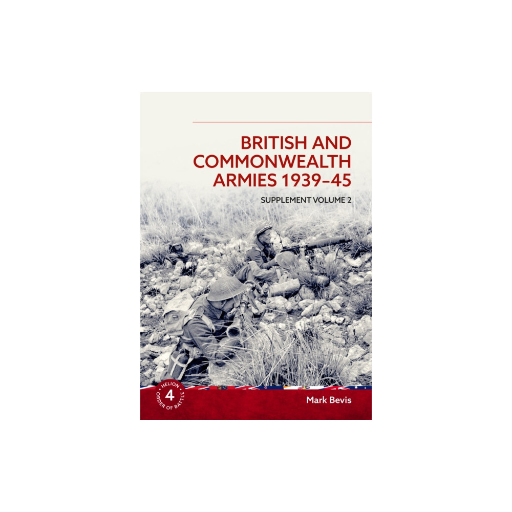 Produktbild för British and Commonwealth Armies 1939-45 Supplement Volume 2 (häftad, eng)