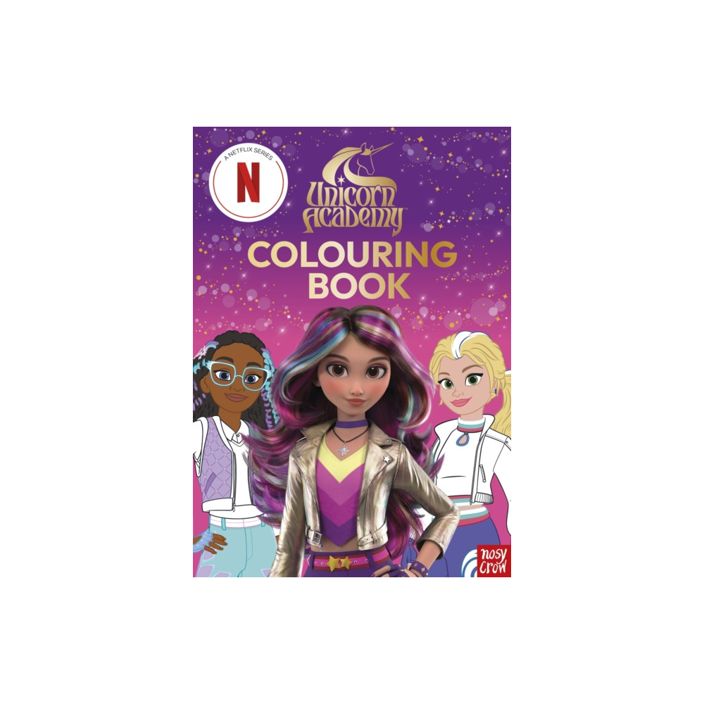 Produktbild för Unicorn Academy: Colouring Book (häftad, eng)