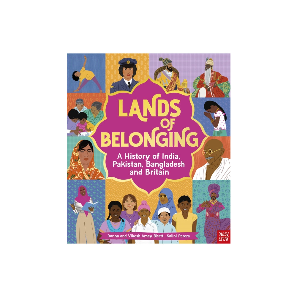 Produktbild för Lands of Belonging: A History of India, Pakistan, Bangladesh and Britain (häftad, eng)