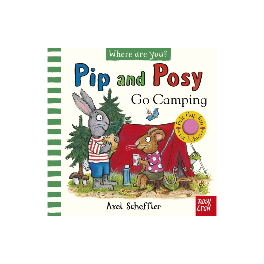 Produktbild för Pip and Posy, Where Are You? Go Camping (A Felt Flaps Book) (bok, board book, eng)