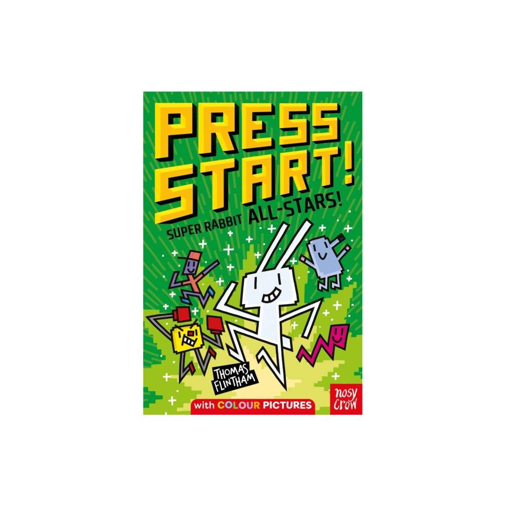 Produktbild för Press Start! Super Rabbit All-Stars! (häftad, eng)