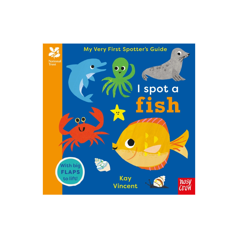 Produktbild för National Trust: My Very First Spotter's Guide: I Spot A Fish (bok, board book, eng)