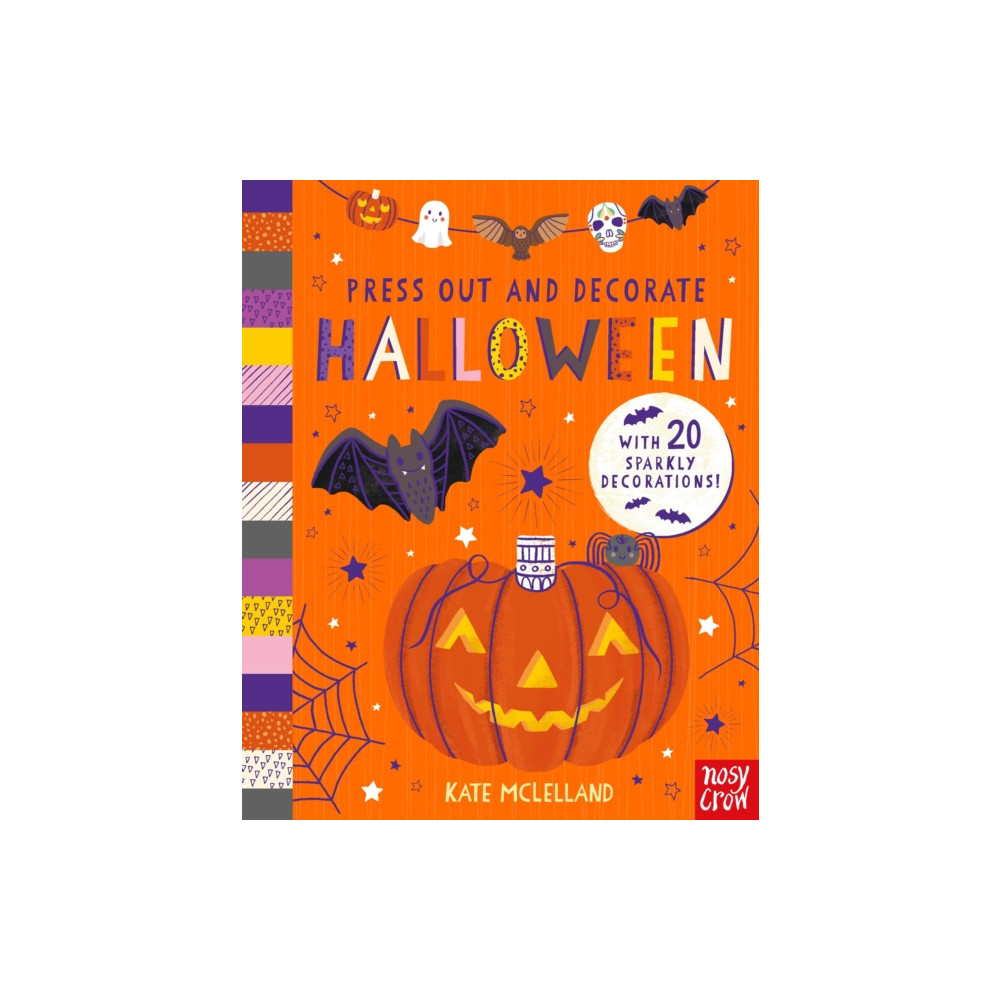 Produktbild för Press Out and Decorate: Halloween (bok, board book, eng)