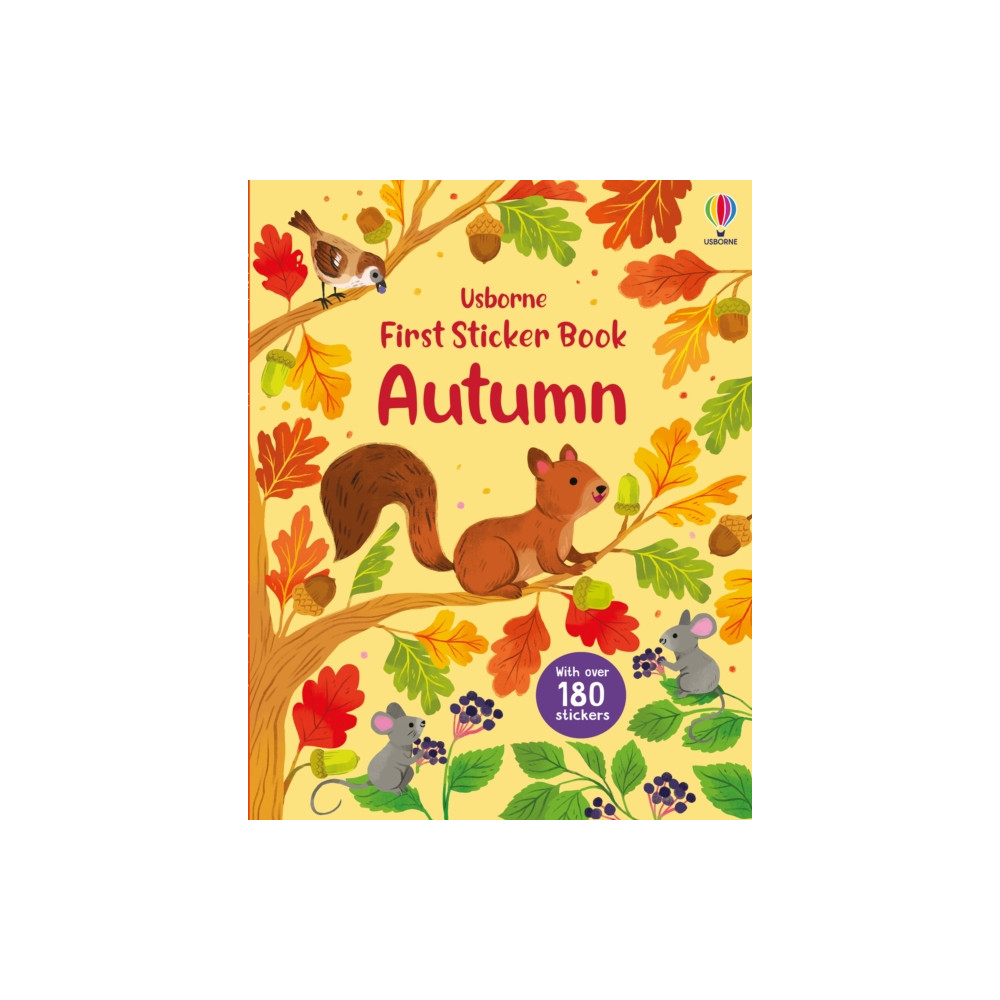 Produktbild för First Sticker Book Autumn (häftad, eng)