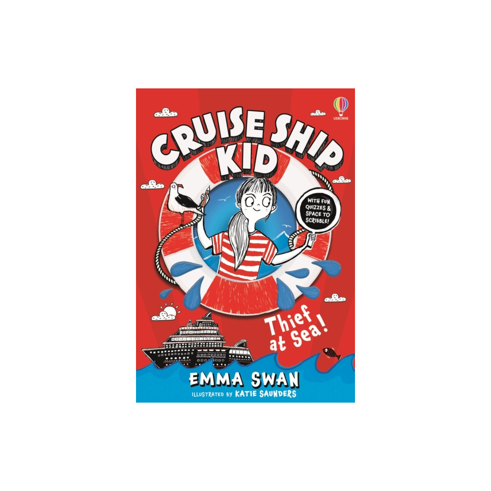 Produktbild för Cruise Ship Kid: Thief At Sea! (häftad, eng)