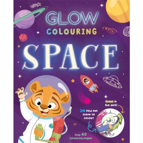 Bonnier Books Ltd Glow Colouring: Space (häftad, eng)