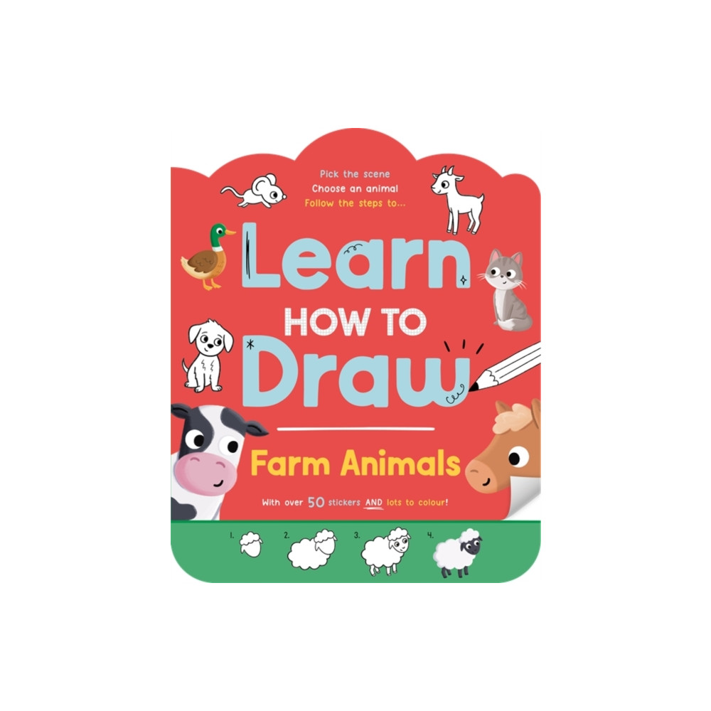 Produktbild för Learn How to Draw: Farm Animals (häftad, eng)