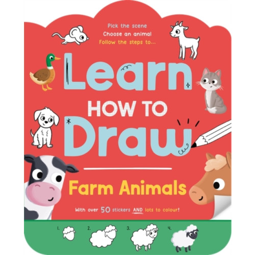 Bonnier Books Ltd Learn How to Draw: Farm Animals (häftad, eng)