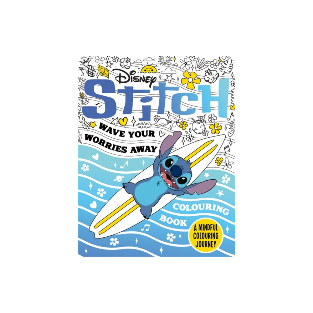 Produktbild för Disney Stitch - Wave Your Worries Away Colouring Book (häftad, eng)