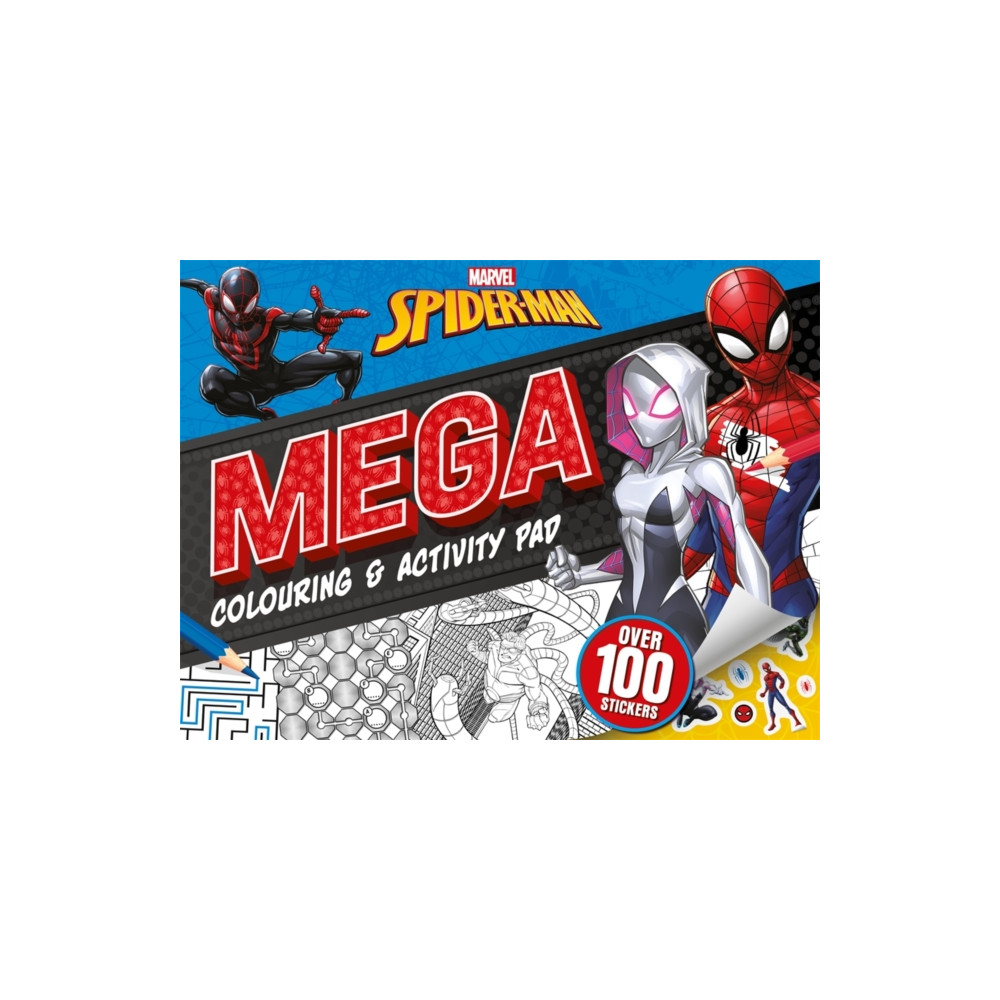 Produktbild för Marvel Spider-Man: Mega Colouring & Activity Pad (häftad, eng)