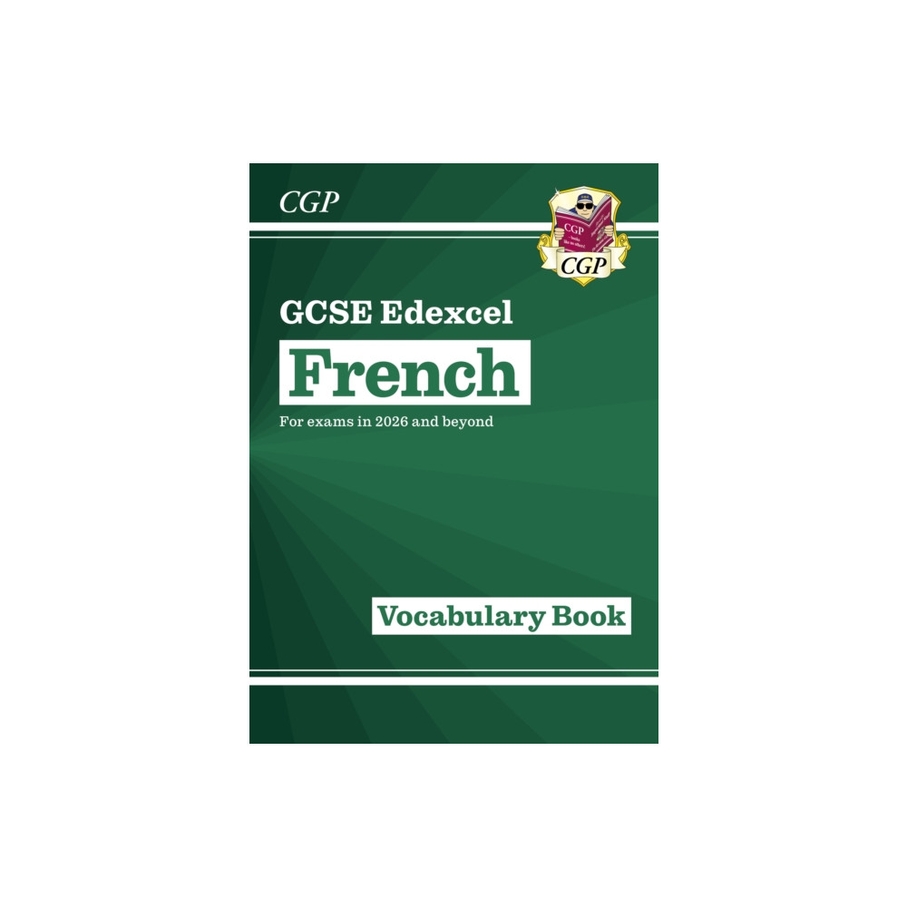 Produktbild för New GCSE French Edexcel Vocabulary Book (for exams from 2026) (häftad, eng)