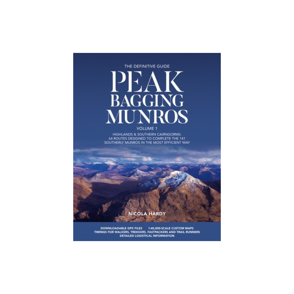 Produktbild för Peak Bagging Munros Volume 1 (häftad, eng)