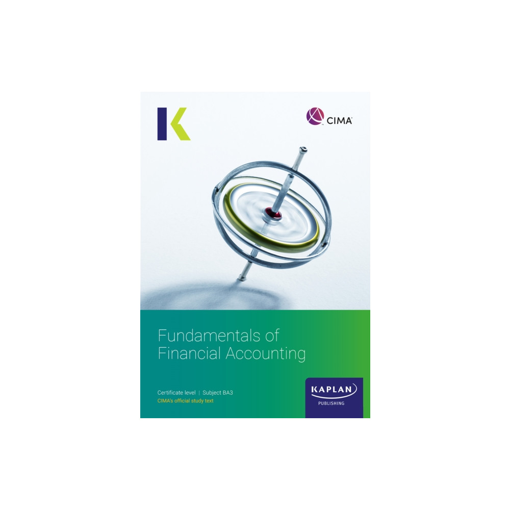 Produktbild för BA3 FUNDAMENTALS OF FINANCIAL ACCOUNTING  - STUDY TEXT (häftad, eng)