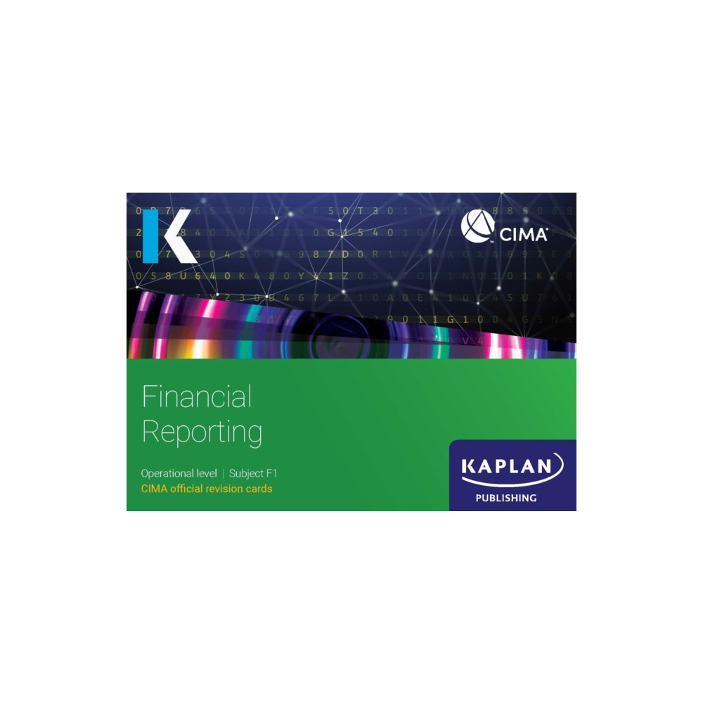 Produktbild för F1 FINANCIAL REPORTING - REVISION CARDS (häftad, eng)