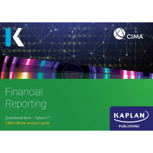 Kaplan Publishing F1 FINANCIAL REPORTING - REVISION CARDS (häftad, eng)