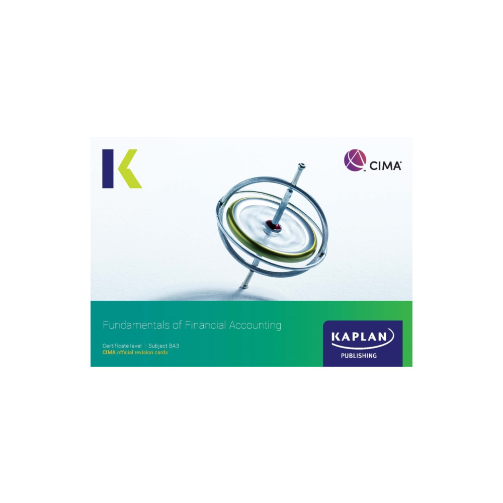 Produktbild för BA3 FUNDAMENTALS OF FINANCIAL ACCOUNTING - REVISION CARDS (häftad, eng)