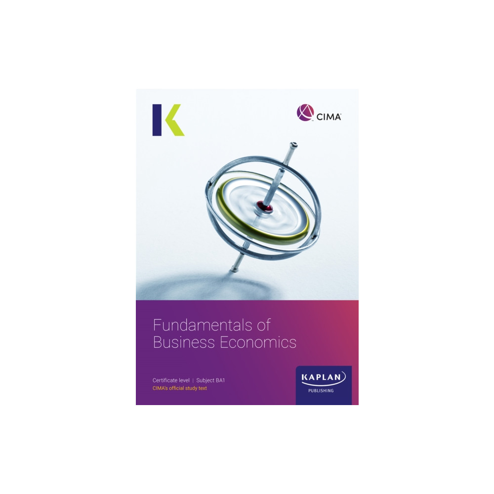Produktbild för BA1 Fundamentals of Business Economics - Study text (häftad, eng)