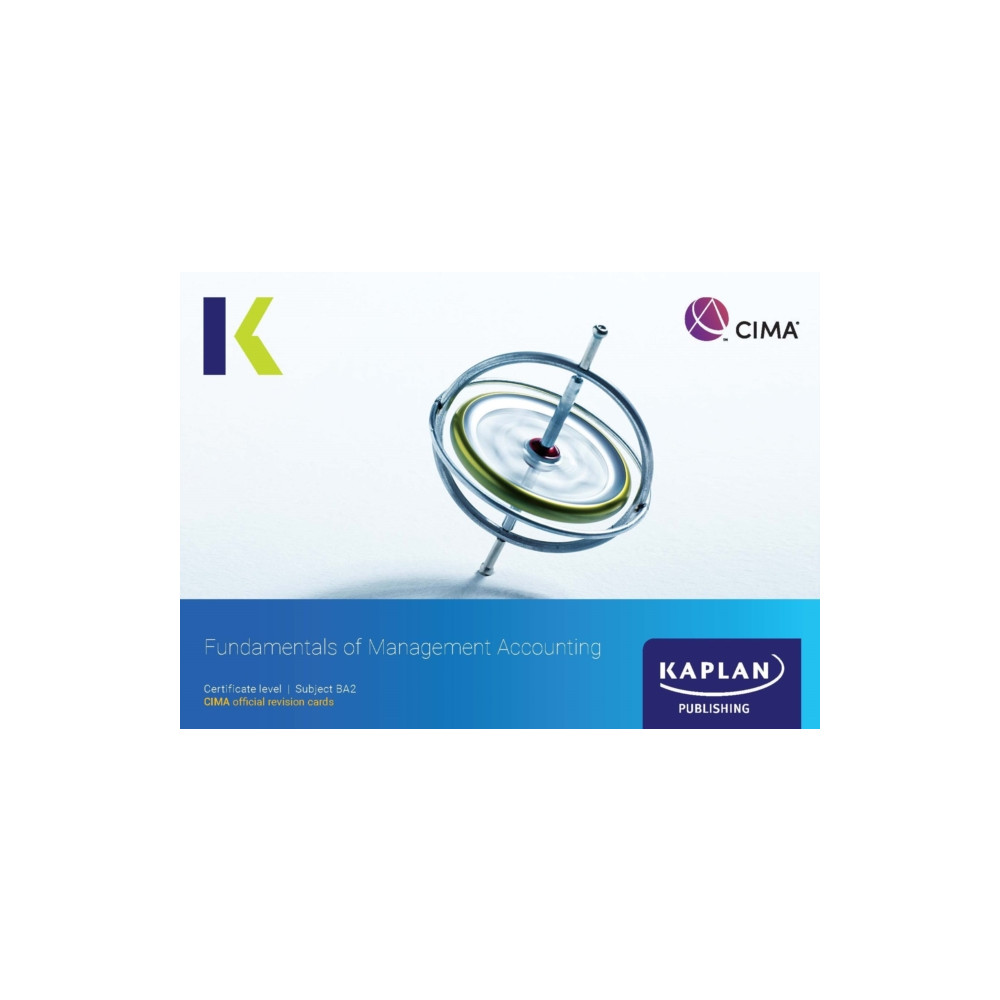 Produktbild för BA2 FUNDAMENTALS OF MANAGEMENT ACCOUNTING - REVISION CARDS (häftad, eng)