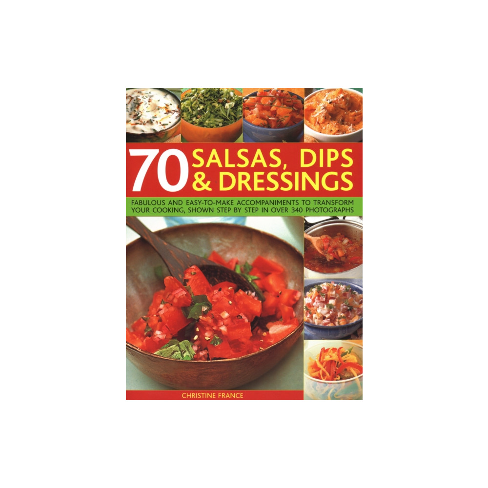 Produktbild för 70 Salsas, Dips & Dressings (häftad, eng)