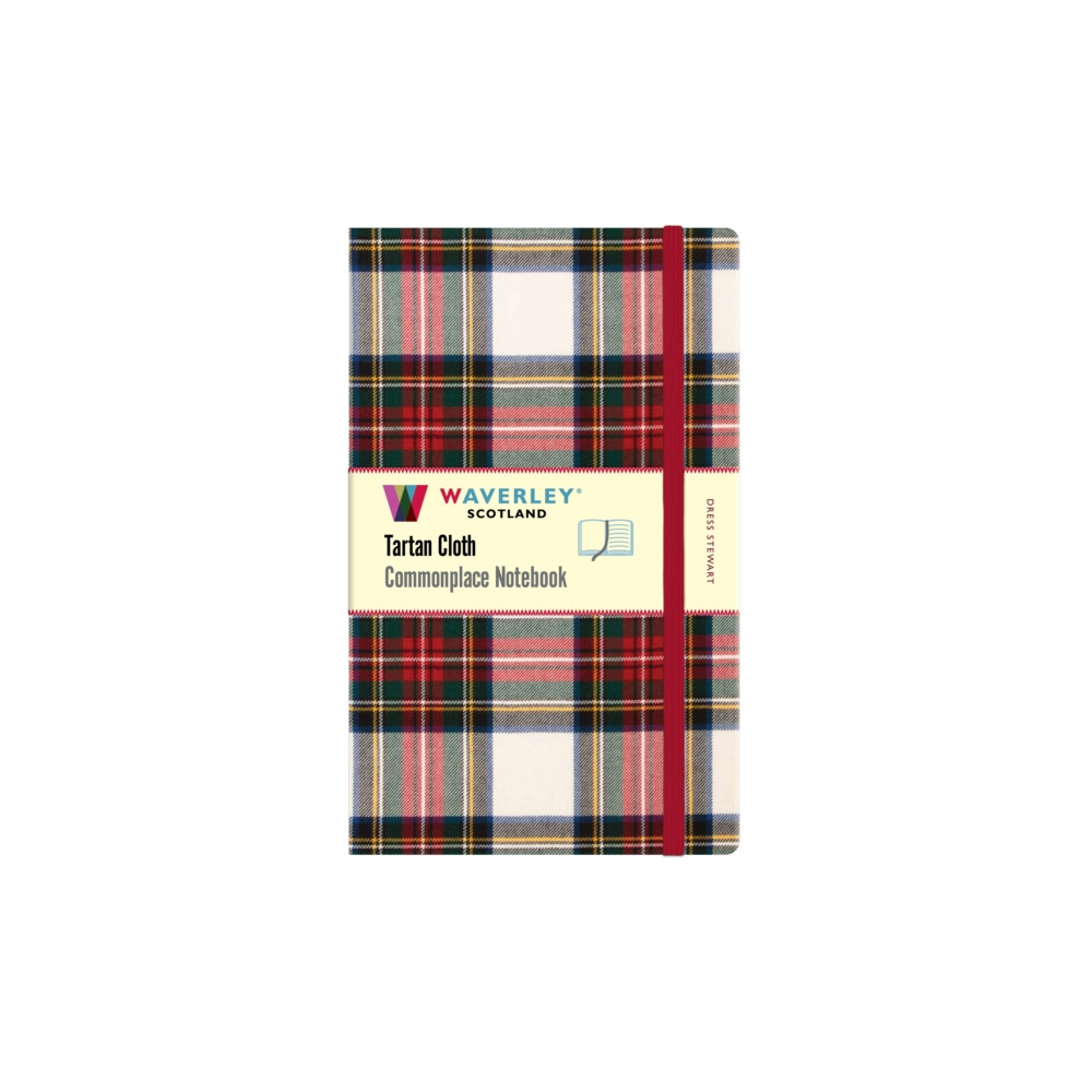 Produktbild för Waverley Commonplace Notebooks: Dress Stewart Large Notebook (inbunden, eng)