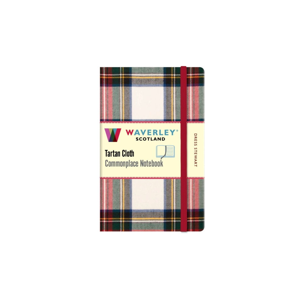 Produktbild för Waverley Dress Stewart Tartan cloth pocket notebook (inbunden, eng)