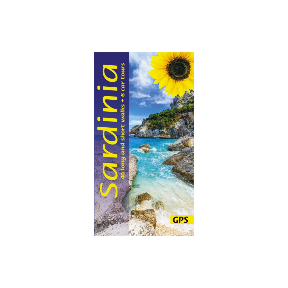 Produktbild för Sardinia Sunflower Walking Guide (häftad, eng)
