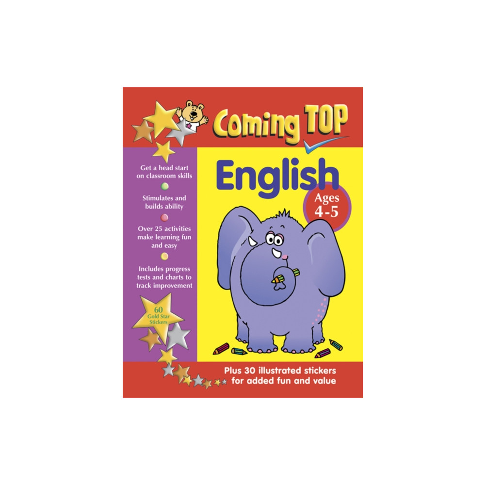 Produktbild för Coming Top: English - Ages 4 - 5 (häftad, eng)