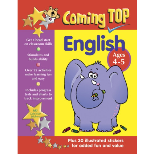 Anness publishing Coming Top: English - Ages 4 - 5 (häftad, eng)