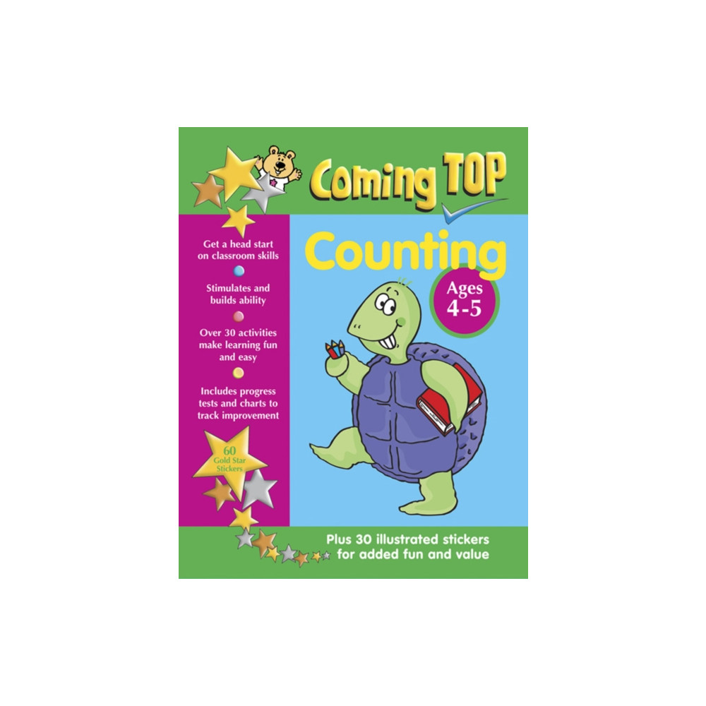 Produktbild för Coming Top: Counting - Ages 4 - 5 (häftad, eng)