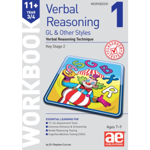 Accelerated Education Publications Ltd 11+ Verbal Reasoning Year 3/4 GL & Other Styles Workbook 1 (häftad, eng)
