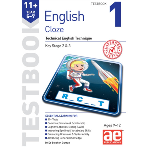 Accelerated Education Publications Ltd 11+ English Year 5-7 Cloze Testbook 1 (häftad, eng)