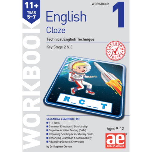 Accelerated Education Publications Ltd 11+ English Year 5-7 Cloze Workbook 1 (häftad, eng)