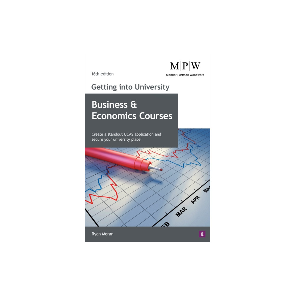 Produktbild för Getting into University: Business and Economics Courses (häftad, eng)