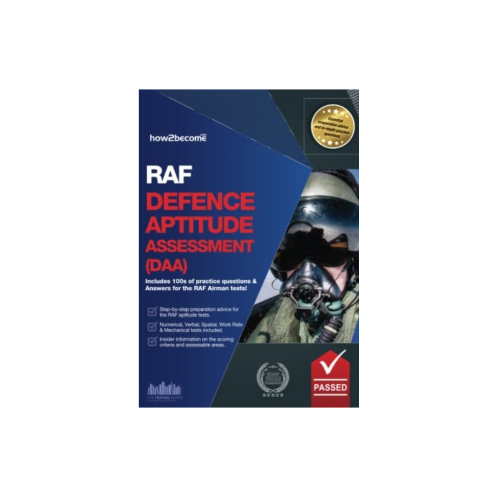 Produktbild för RAF Defence Aptitude Assessment (häftad, eng)