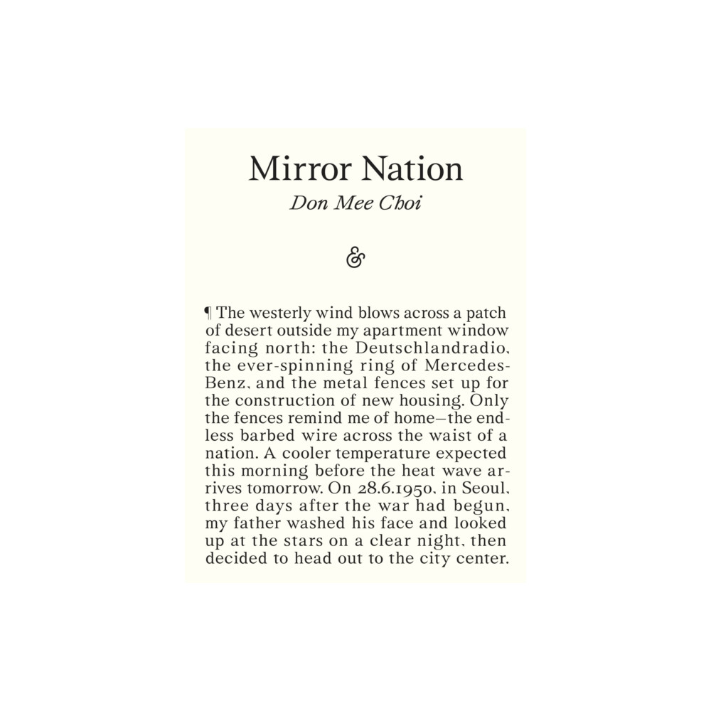 Produktbild för Mirror Nation (häftad, eng)