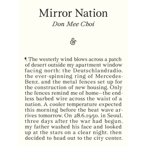 And Other Stories Mirror Nation (häftad, eng)