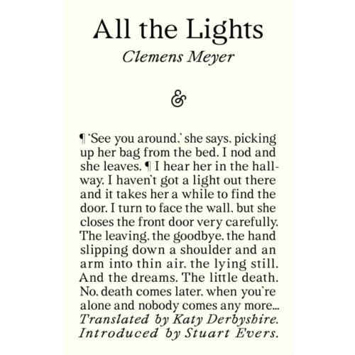 And Other Stories All The Lights (häftad, eng)