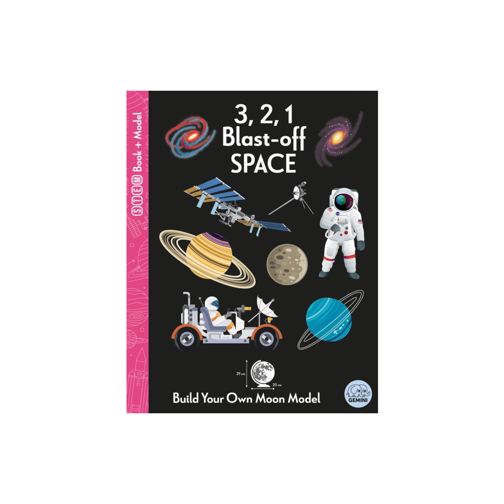 Produktbild för 3, 2, 1 Blast-off Space (bok, board book, eng)