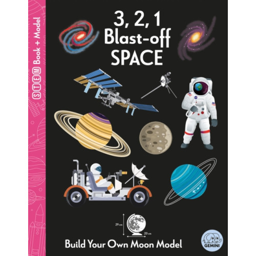 Gemini Books Group Ltd 3, 2, 1 Blast-off Space (bok, board book, eng)