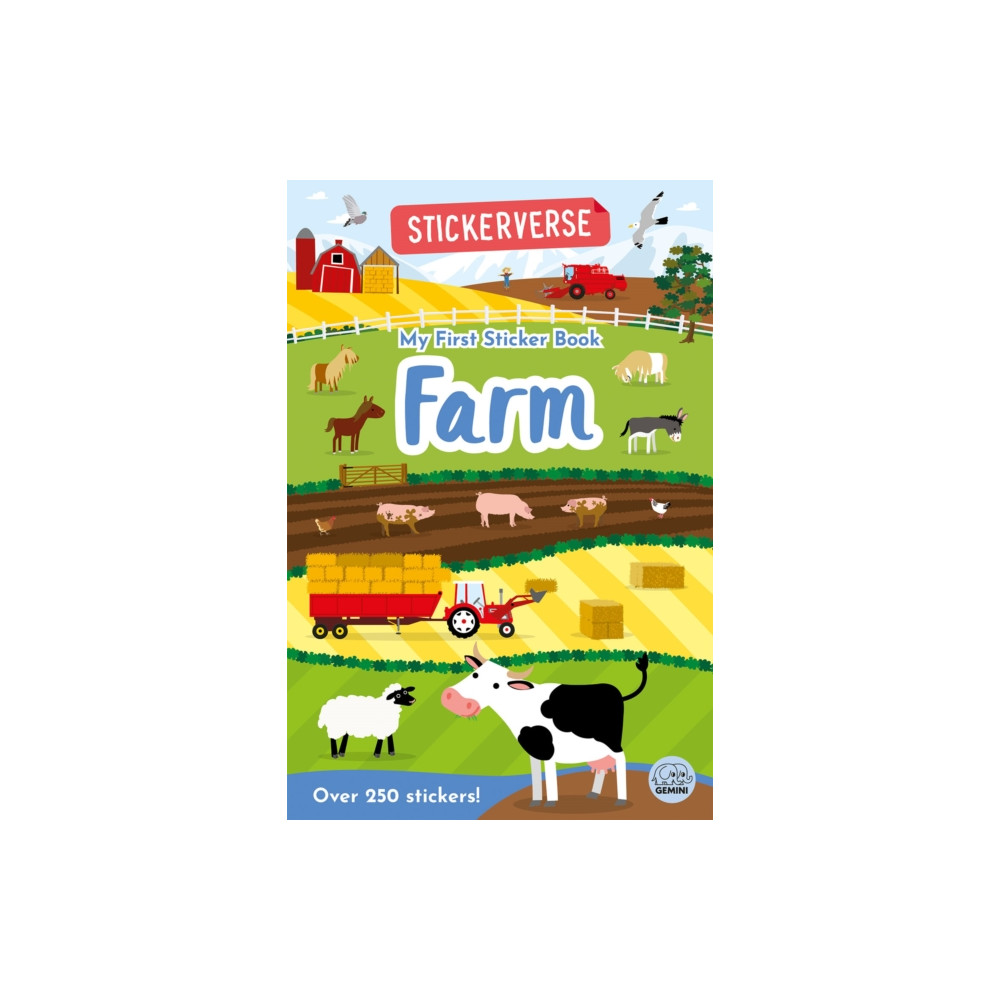 Produktbild för Stickerverse: My First Sticker Book Farm (häftad, eng)