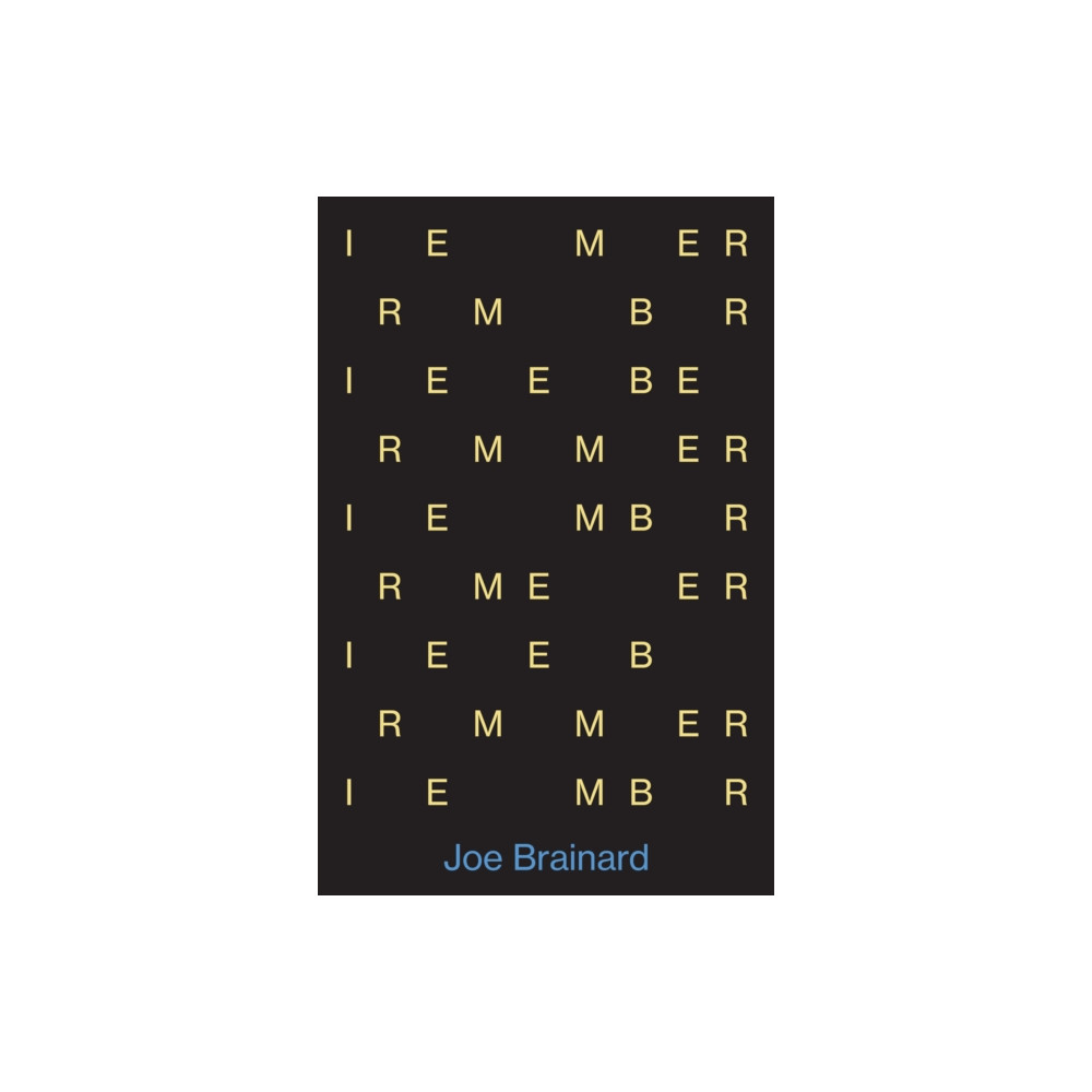 Produktbild för I Remember (häftad, eng)